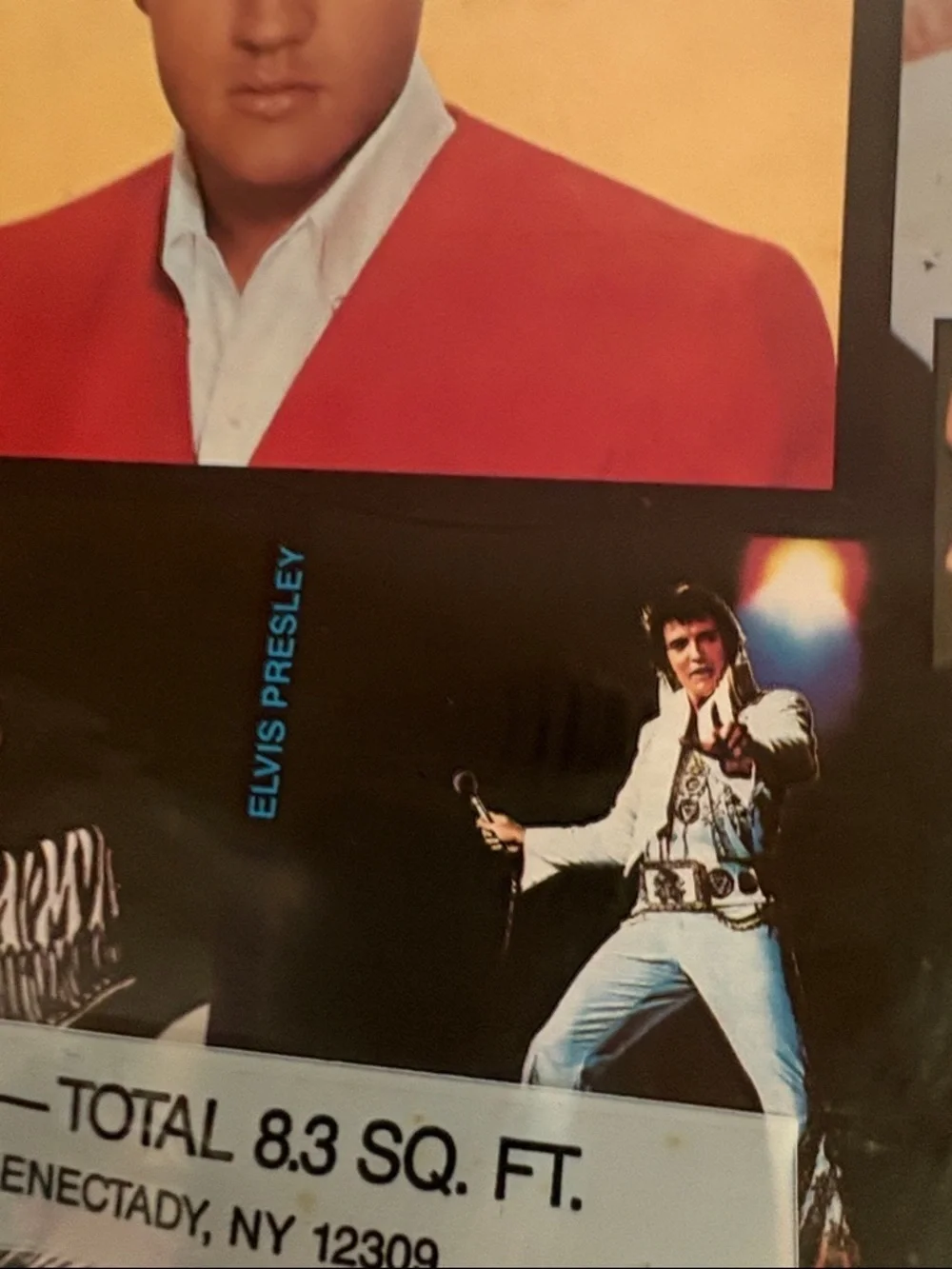 Rock Wraps - Elvis Presley - Wrapping Paper Gift Wrap NWT.  RARE! Rock 'N' Roll